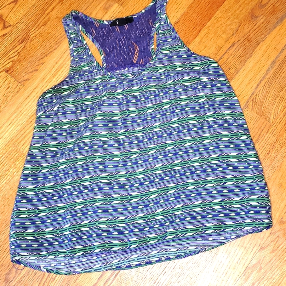 Tank Top with Lace accent